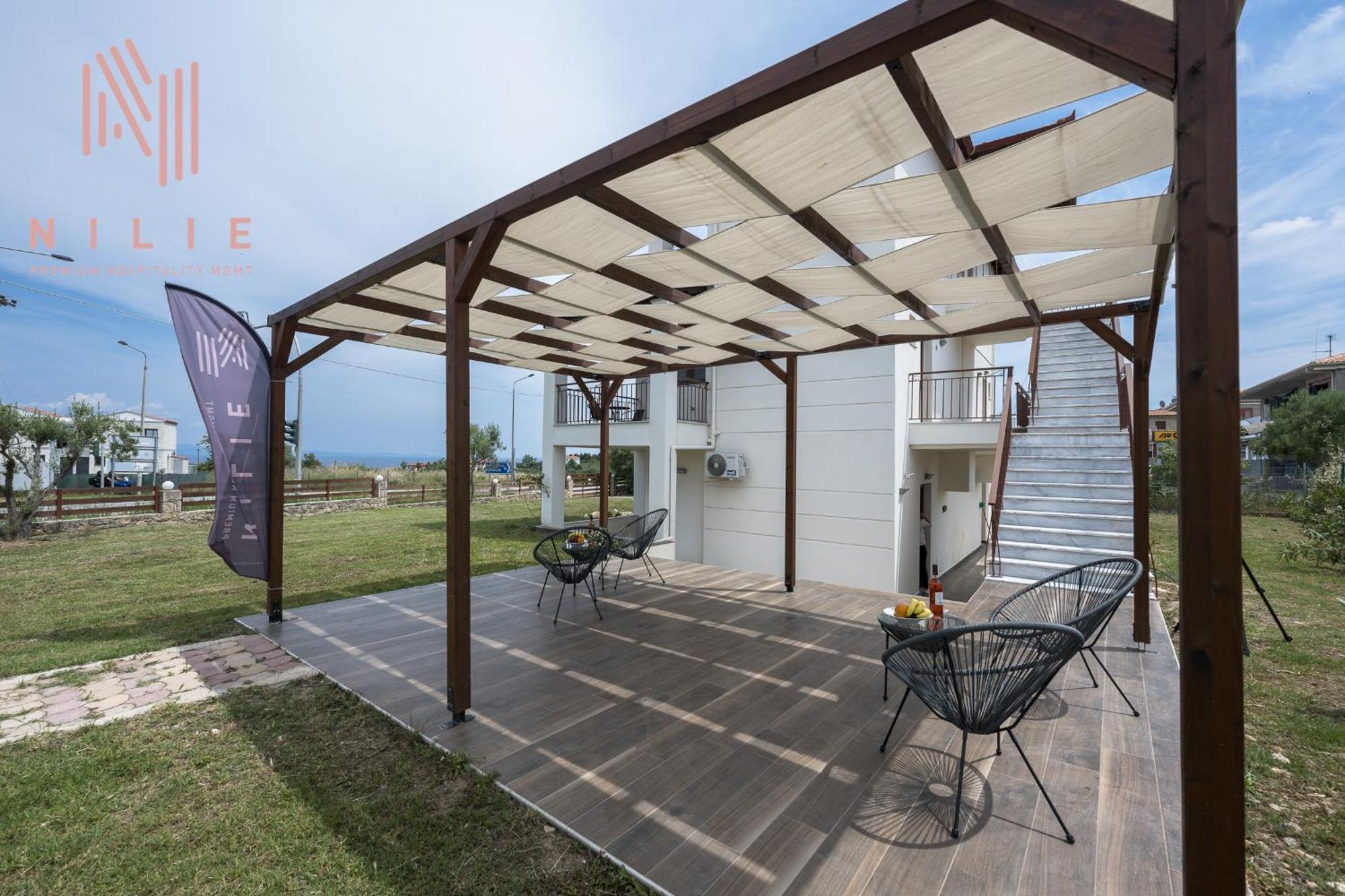 Ultima Summer Residence, Nilie Hospitality Mgmt Afytos Bagian luar foto