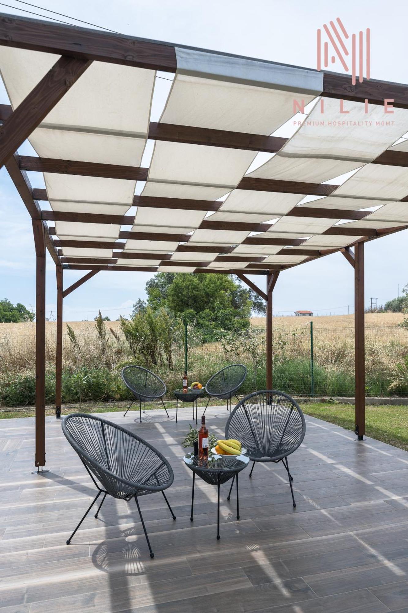 Ultima Summer Residence, Nilie Hospitality Mgmt Afytos Bagian luar foto